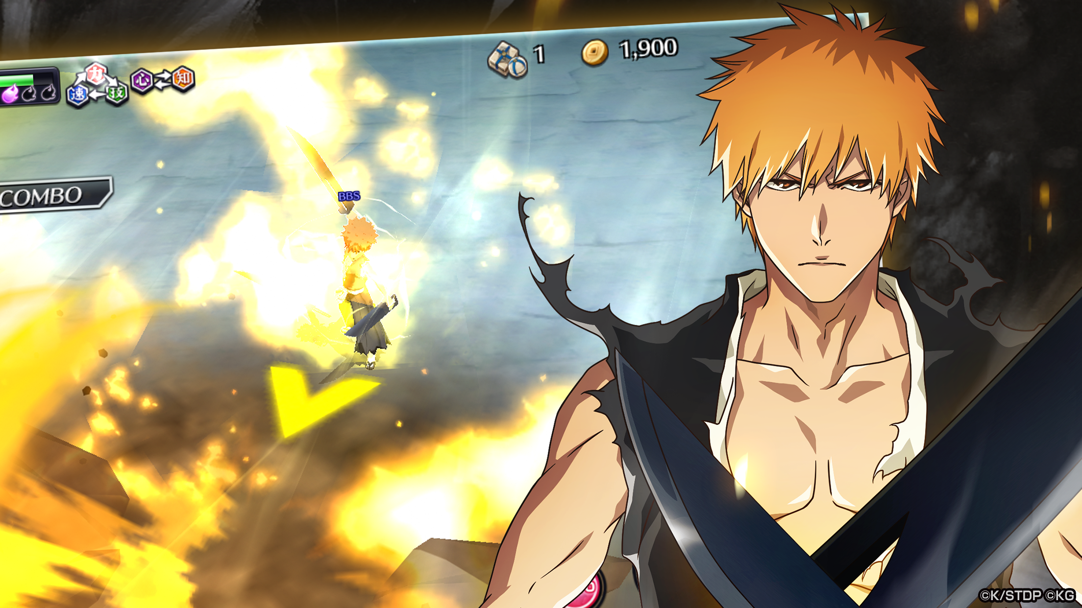 BLEACH Brave Souls プレイ画面｜App Store公式