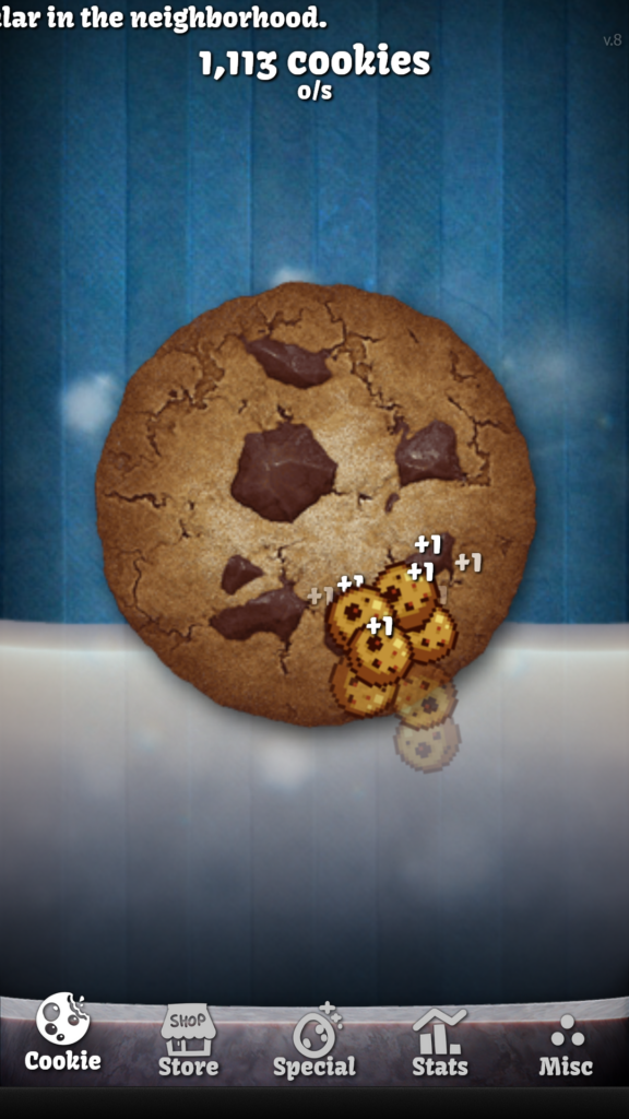 Cookie Clicker クッキーをタップするメイン画面｜Google Play公式