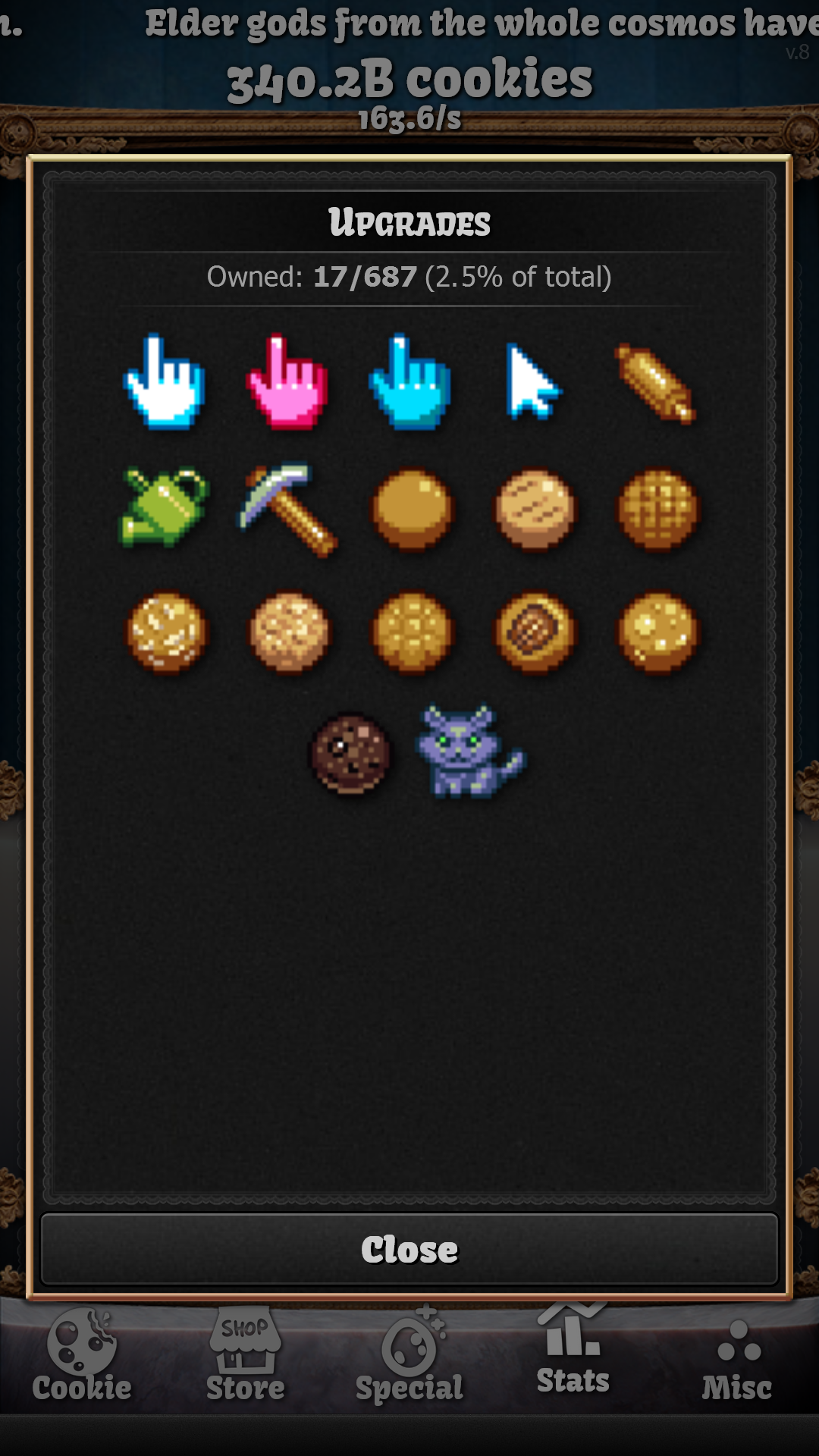 Cookie Clicker ミニゲーム画面|Google Play公式
