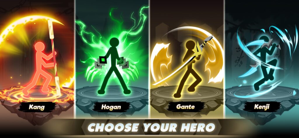 Epic Stickman プレイ画面1｜App Store公式