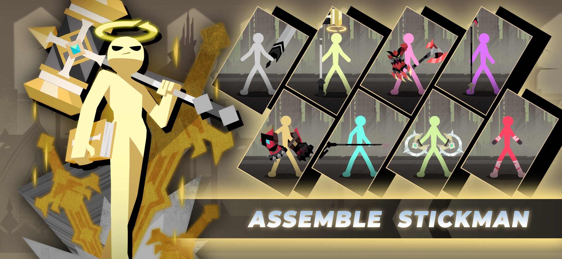 Epic Stickman プレイ画面｜App Store公式
