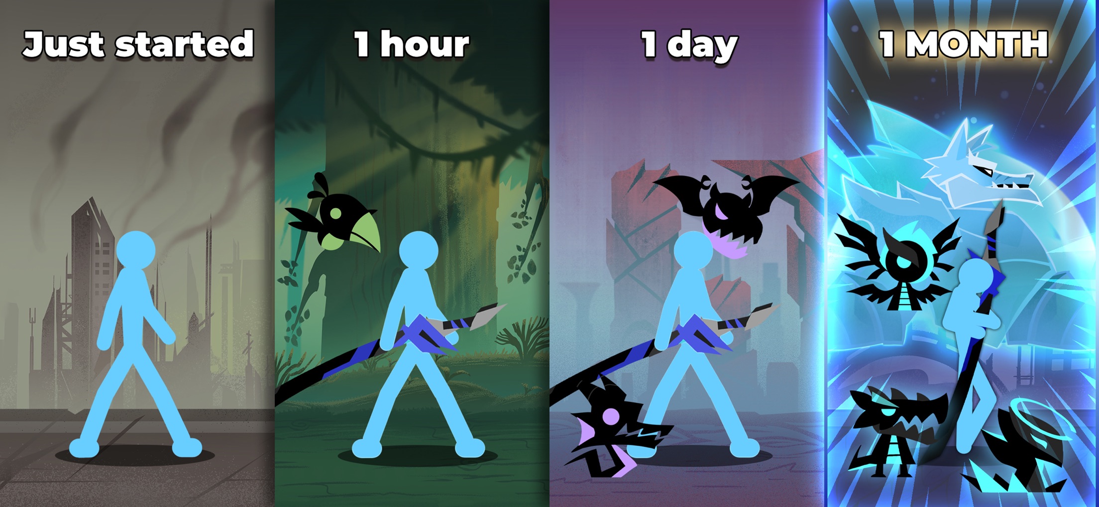 Epic Stickman プレイ画面｜App Store公式