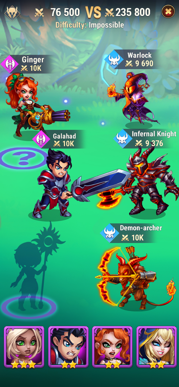 ヒーローウォーズ アライアンス プレイ画面｜App Store公式