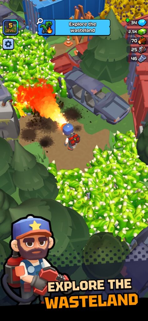 世紀末プリズン プレイ画面1｜App Store公式