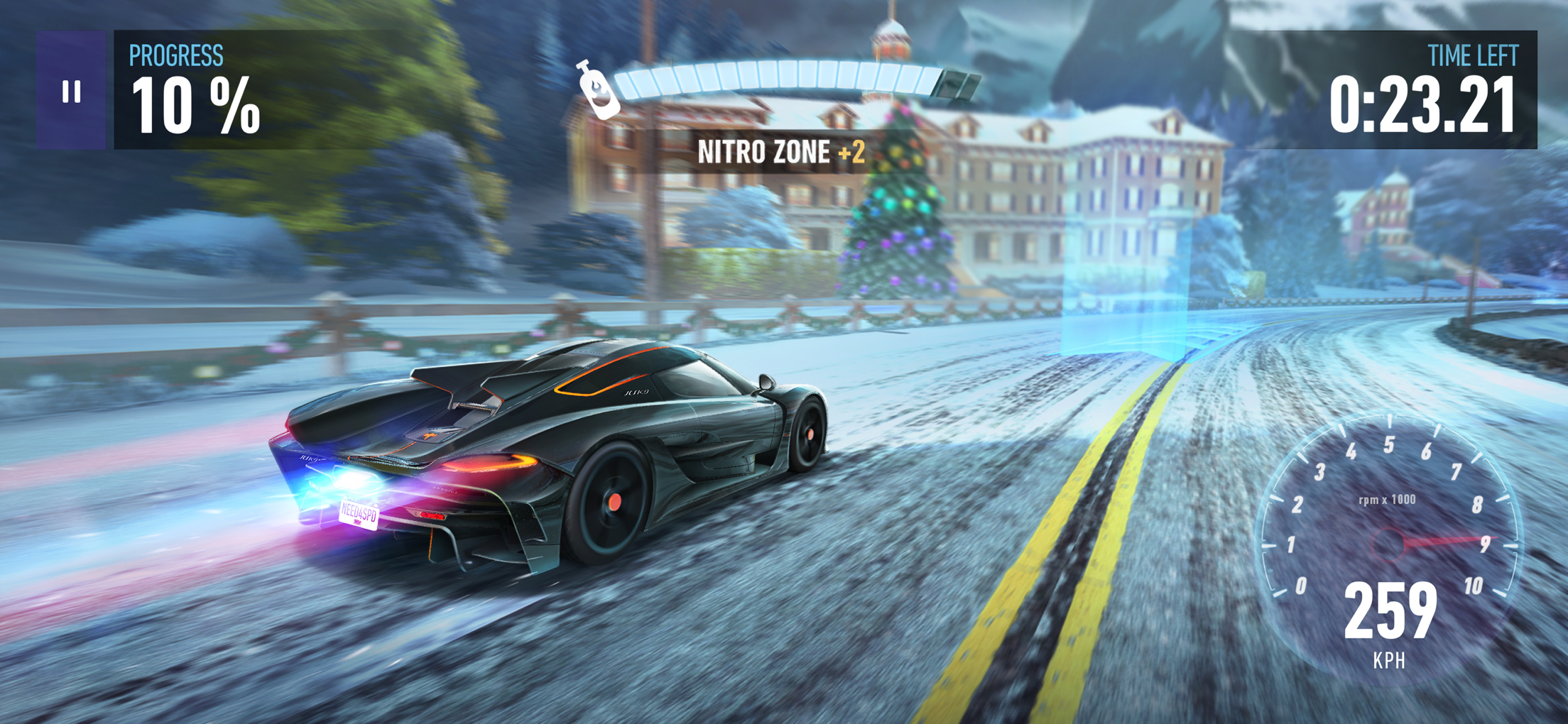 ニード・フォー・スピード ノーリミットレーシング プレイ画面｜App Store公式