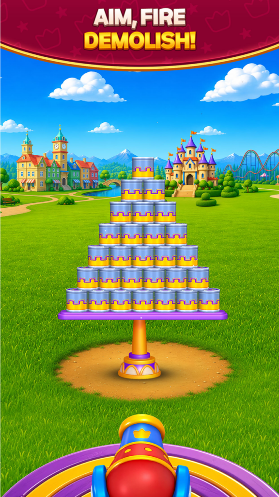 Royal Smash! プレイ画面1｜App Store公式