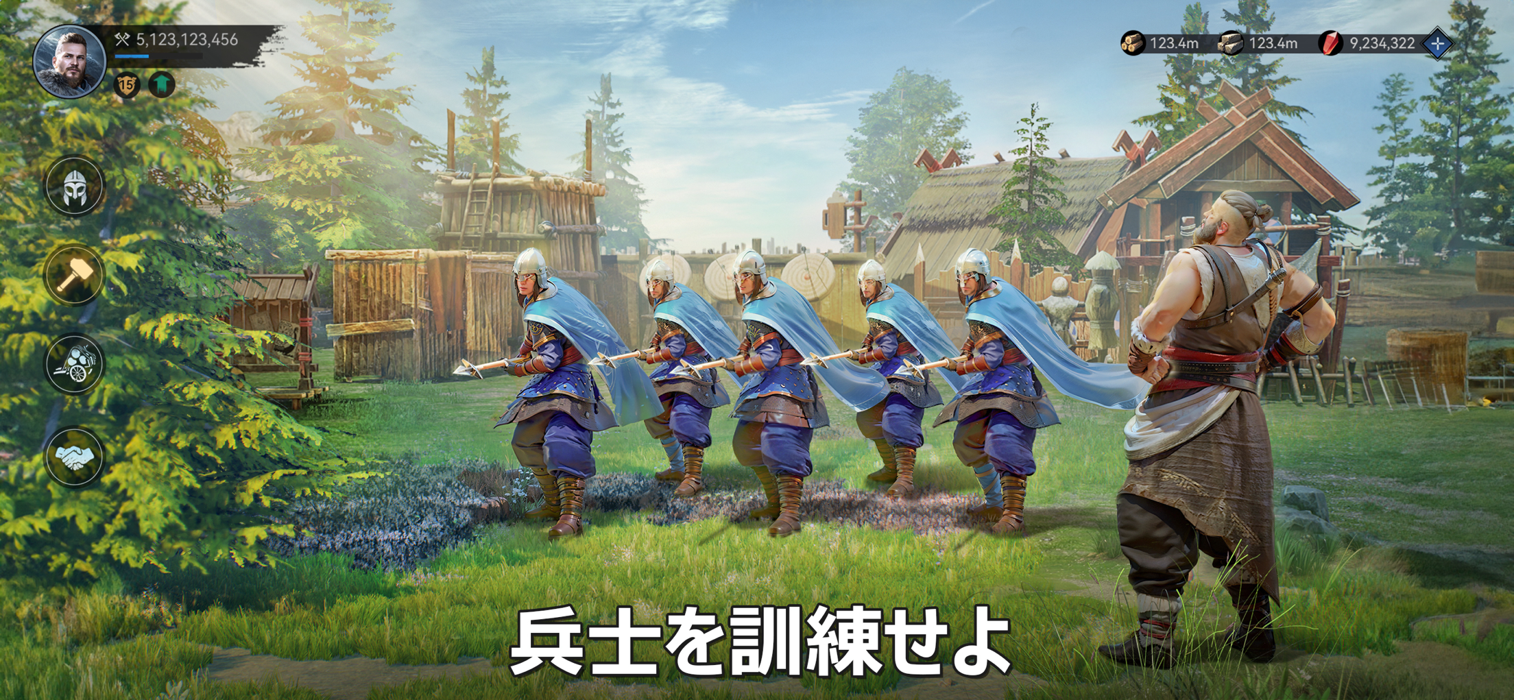 ヴァイキングライズ プレイ画面｜App Store公式